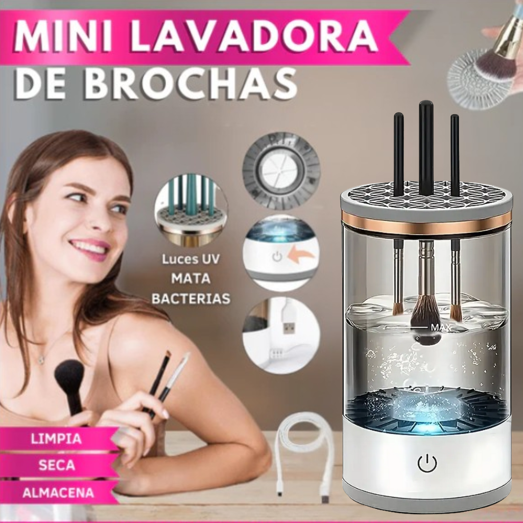 SUPERCLEANER™ - Limpiador de brochas de Maquillaje